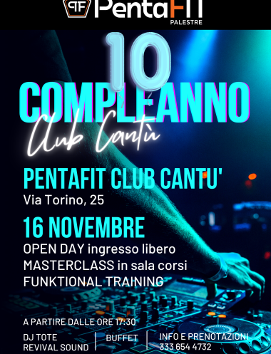 10° Compleanno Club Cantù
